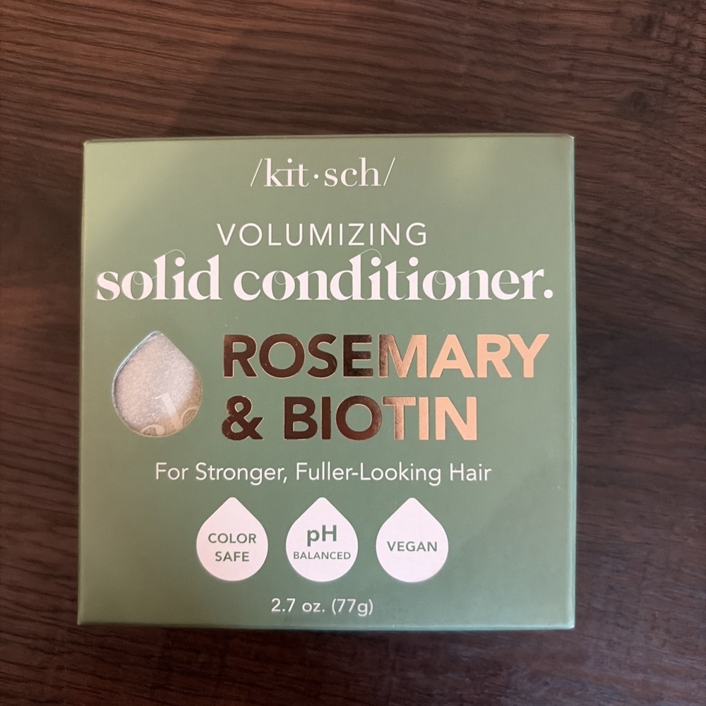 Kitsch Volumizing Solid Conditioner Rosemary & Biotin Bar